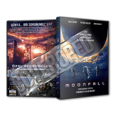 Moonfall - 2022 Türkçe Dvd Cover Tasarımı